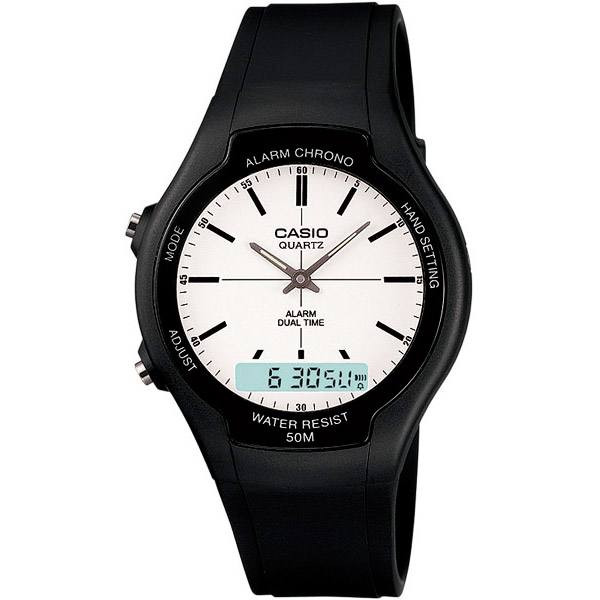 Часы Casio Ana-Digi AW-90H-7E