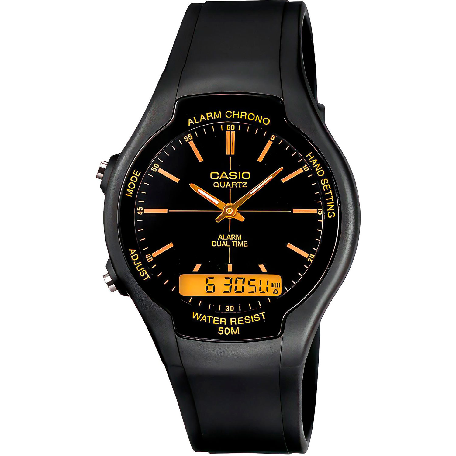 Часы Casio Ana-Digi AW-90H-9E