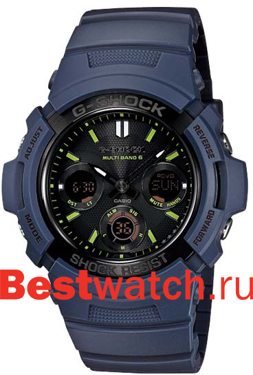 Часы Casio G-Shock AWG-M100NV-2A