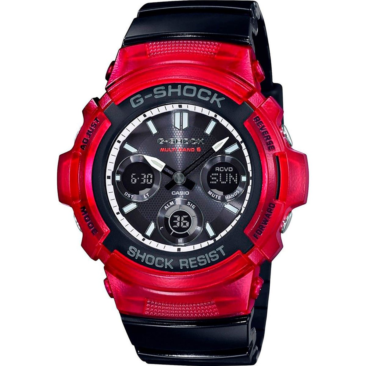 Часы Casio G-Shock AWG-M100SRB-4AER
