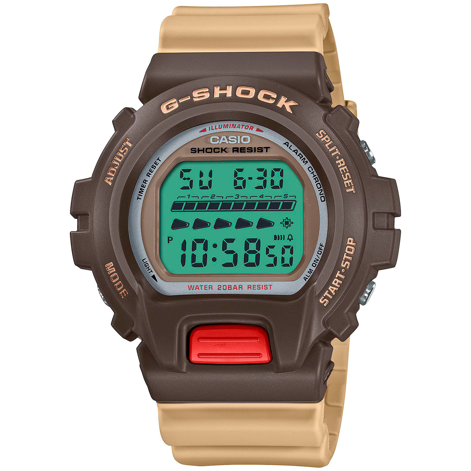 Часы Casio G-Shock DW-6600PC-5