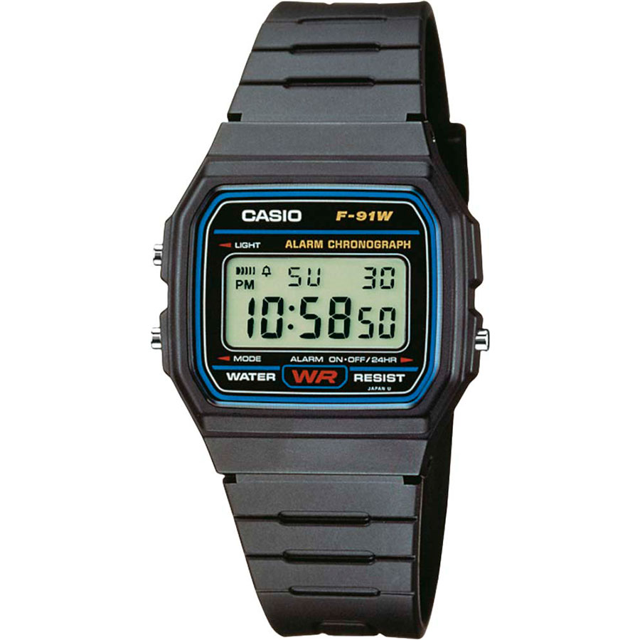 Часы Casio Vintage F-91W-1YEG