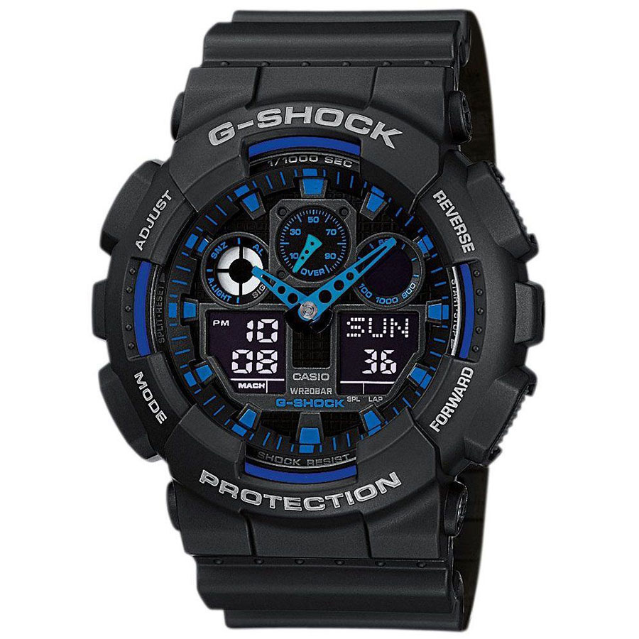 Часы Casio G-Shock GA-100-1A2NDR