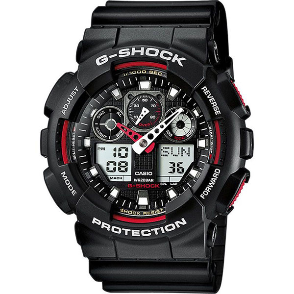 Часы Casio G-Shock GA-100-1A4NDR
