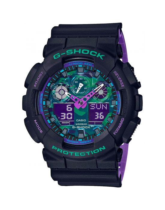 Часы Casio G-Shock GA-100BL-1AER