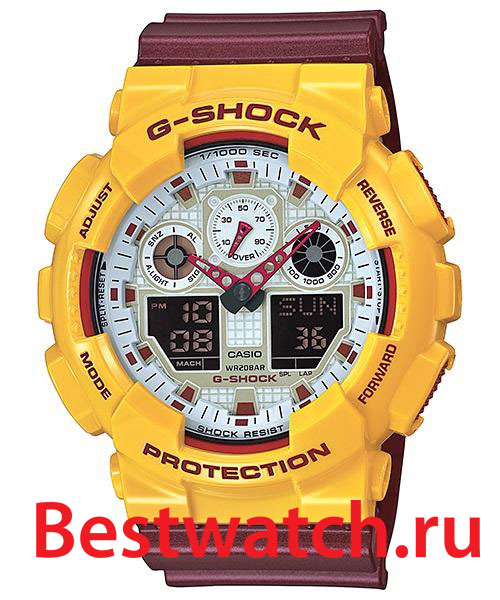 Часы Casio G-Shock GA-100CS-9A