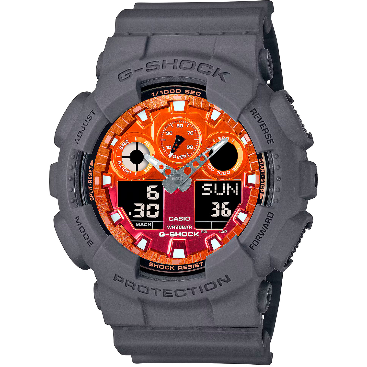 Часы Casio G-Shock GA-100FL-8A