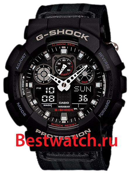 Часы Casio G-Shock GA-100MC-1A