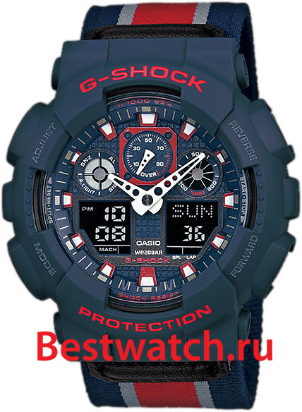 Часы Casio G-Shock GA-100MC-2A