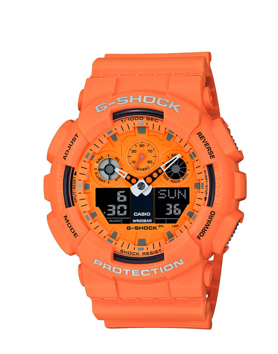 Часы Casio G-Shock GA-100RS-4AER