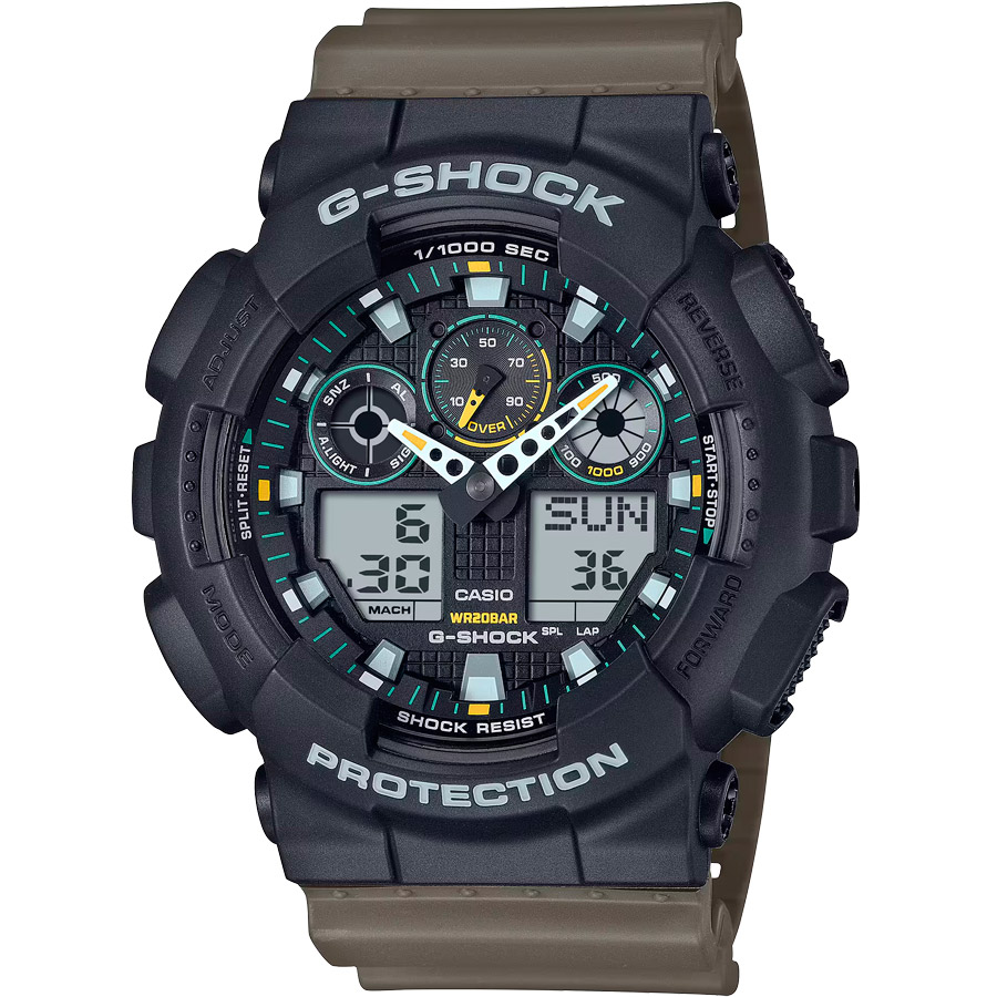 Часы Casio G-Shock GA-100TU-1A3