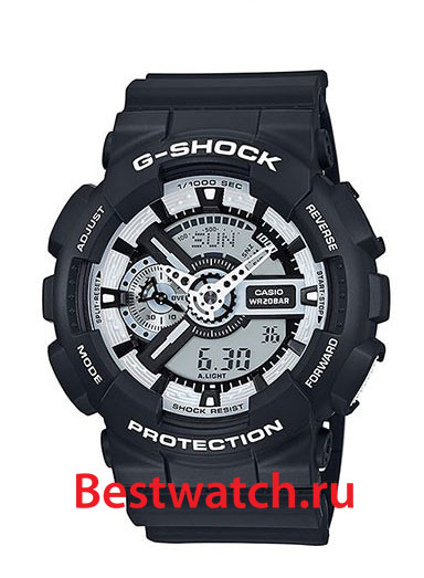 Часы Casio G-Shock GA-110BW-1A