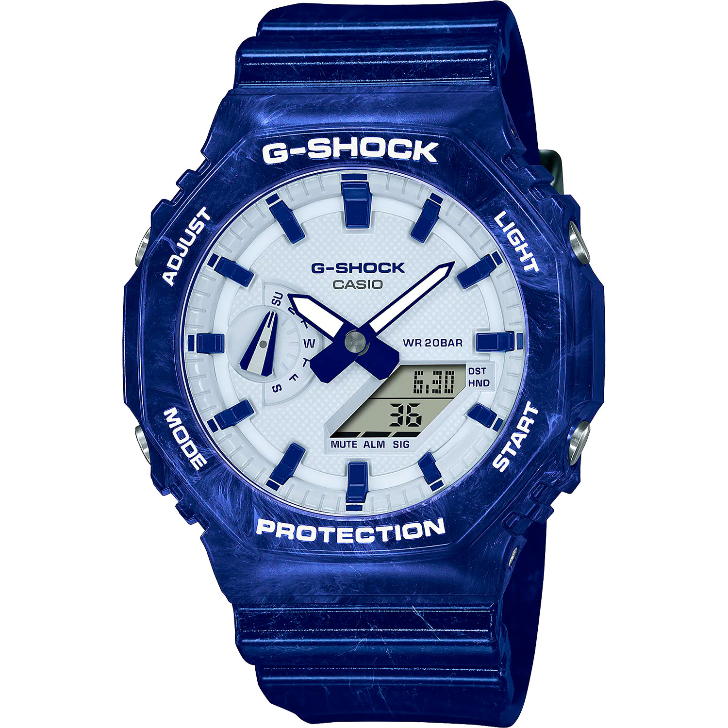 Часы Casio G-Shock GA-2100BWP-2A