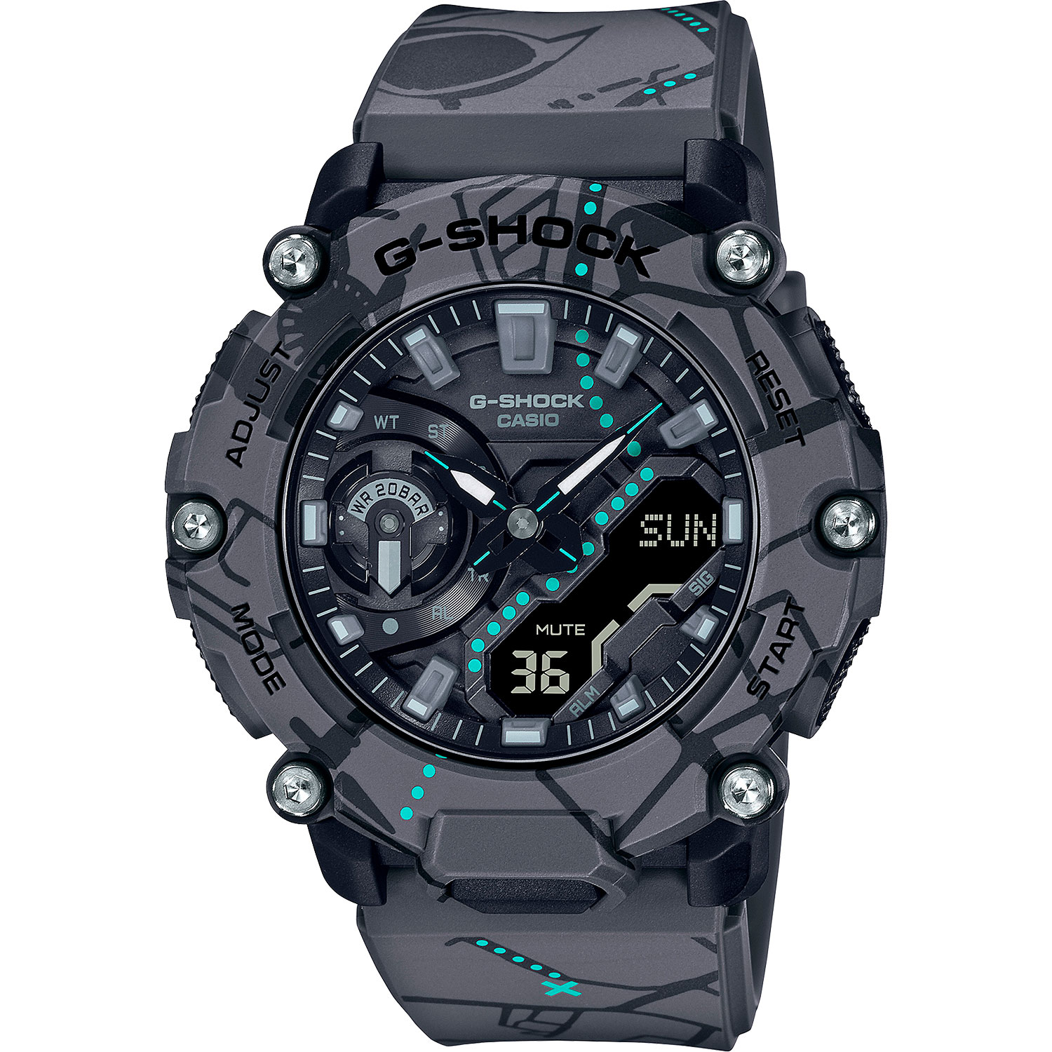 Часы Casio G-Shock GA-2200SBY-8A
