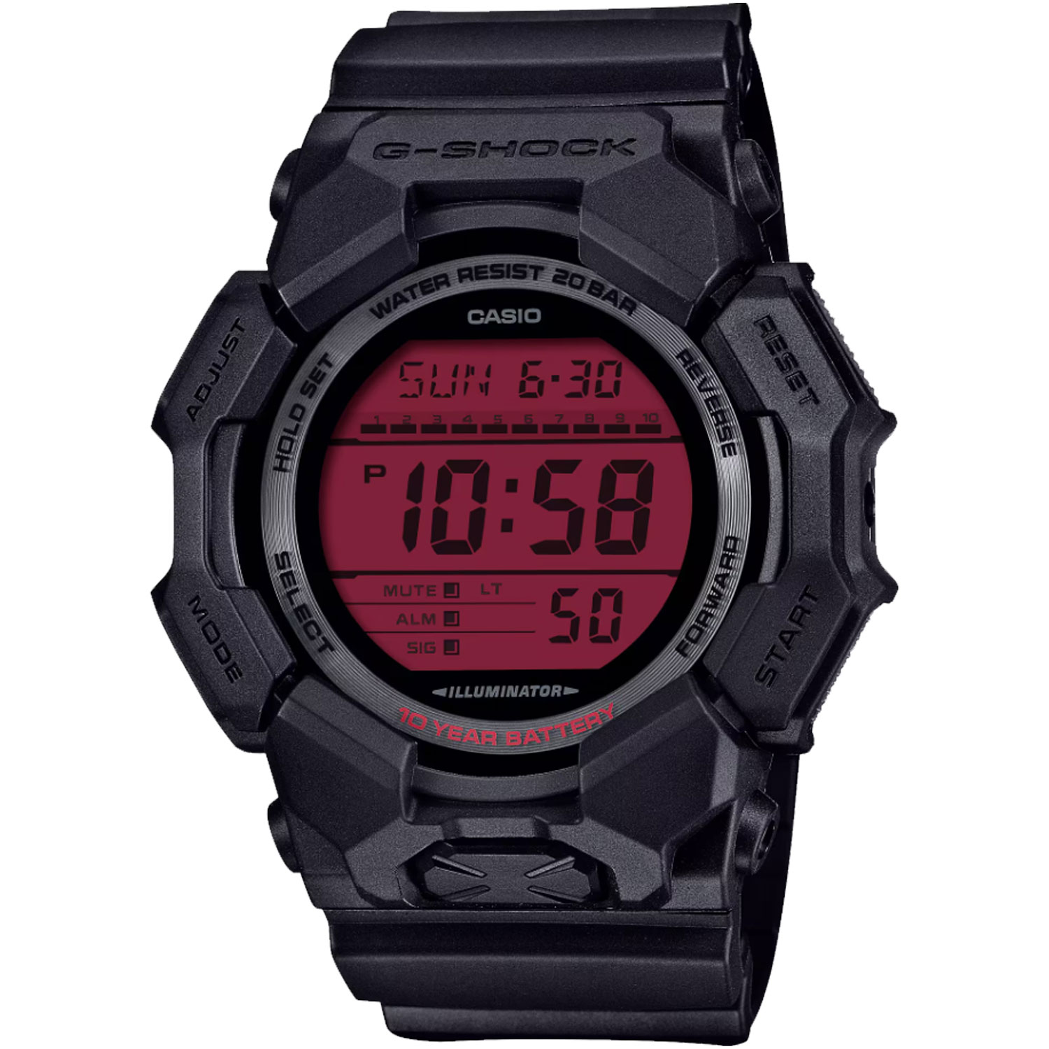 Часы Casio G-Shock GD-010BBR-1