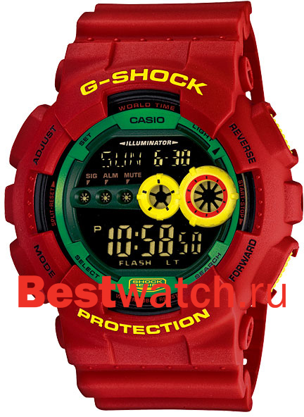 Часы Casio G-Shock GD-100RF-4E