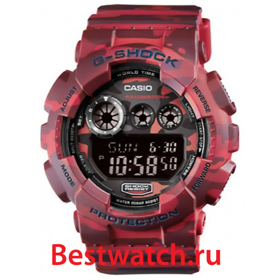Часы Casio G-Shock GD-120CM-4E