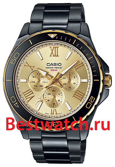 Часы Casio Analog MTD-1075BK-9A