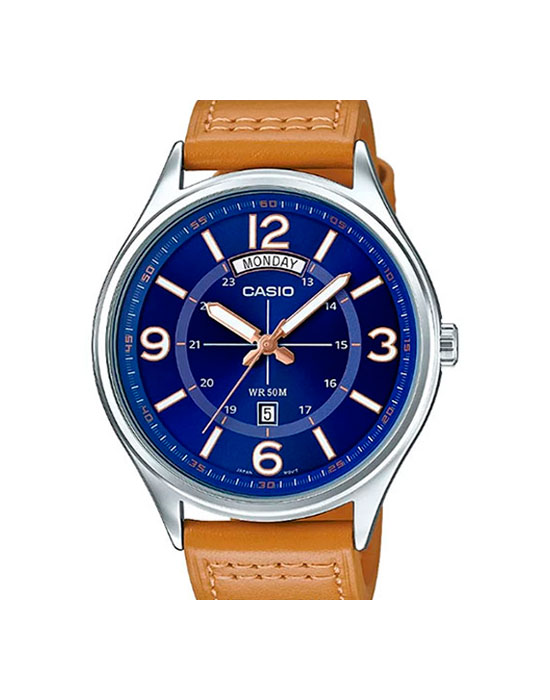 Часы Casio Analog MTP-E129L-2B2