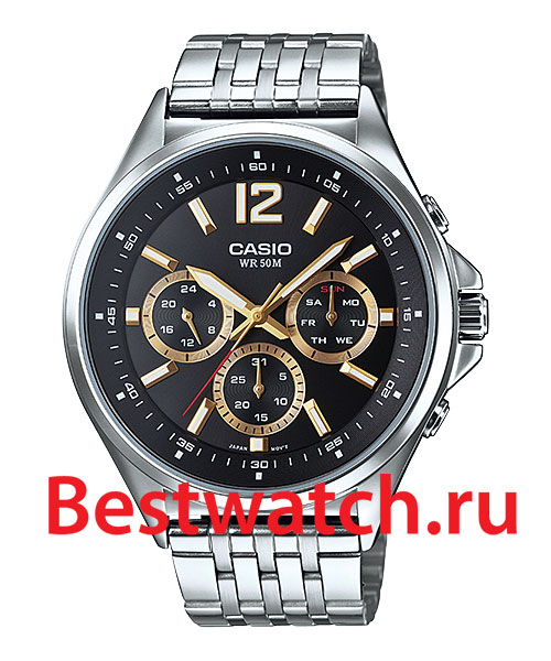 Часы Casio Analog MTP-E303D-1A