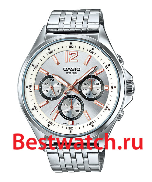 Часы Casio Analog MTP-E303D-7A