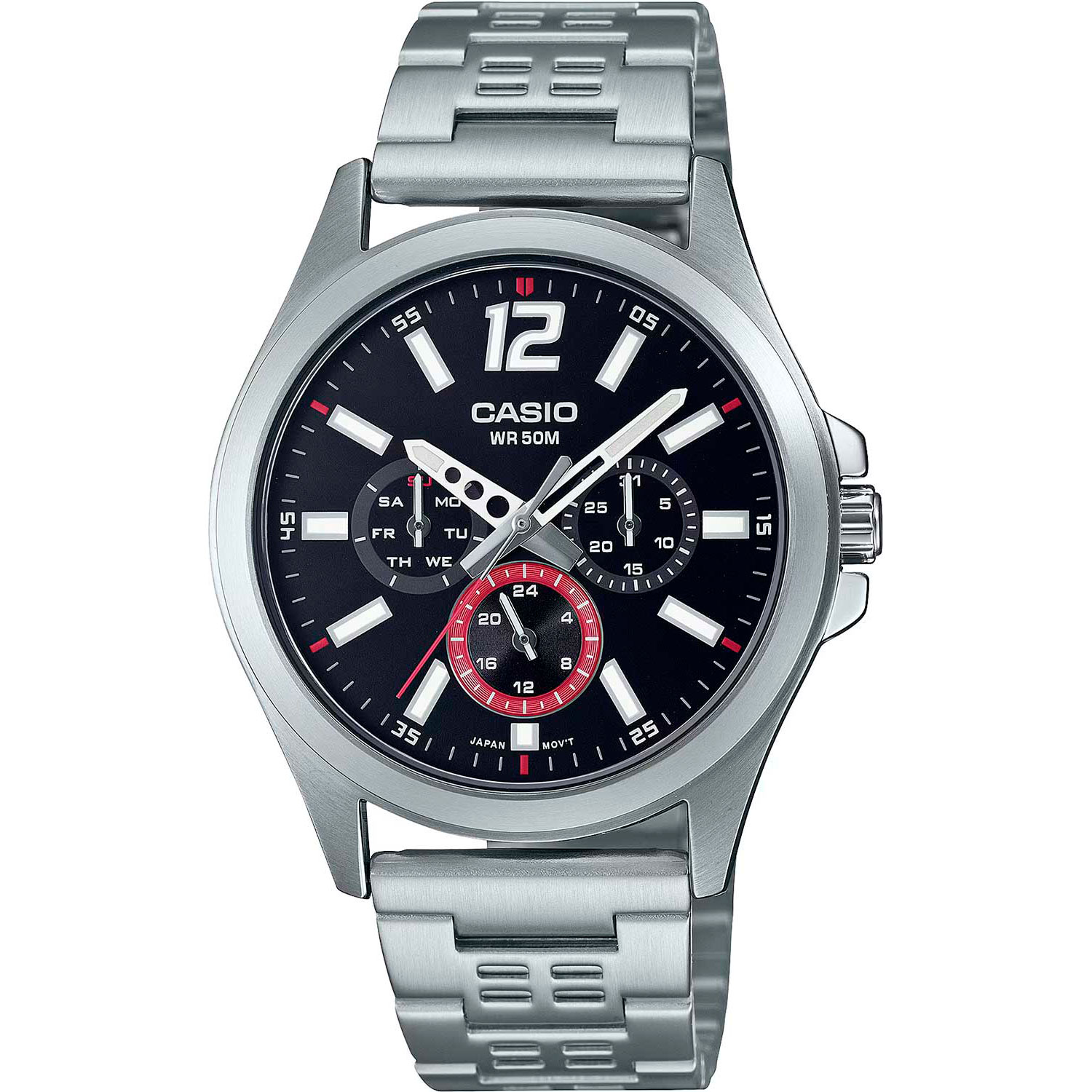 Часы Casio Analog MTP-E350D-1B