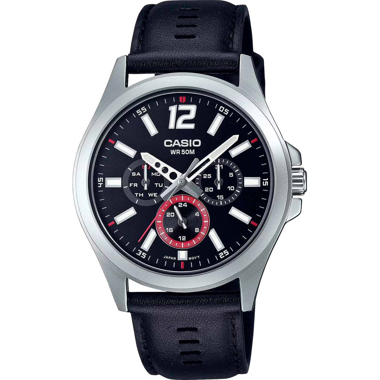 Часы Casio Analog MTP-E350L-1B