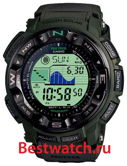 Часы Casio Pro-Trek PRG-250B-3D
