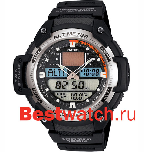 Часы Casio Pro-Trek SGW-400H-1B