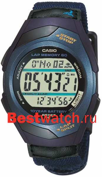 Часы Casio Digital STR-300B-2