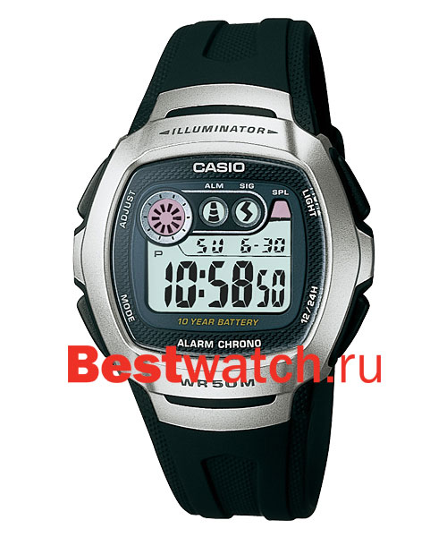 Часы Casio Digital W-210-1A