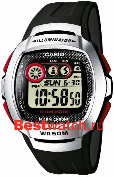Часы Casio Digital W-210-1D