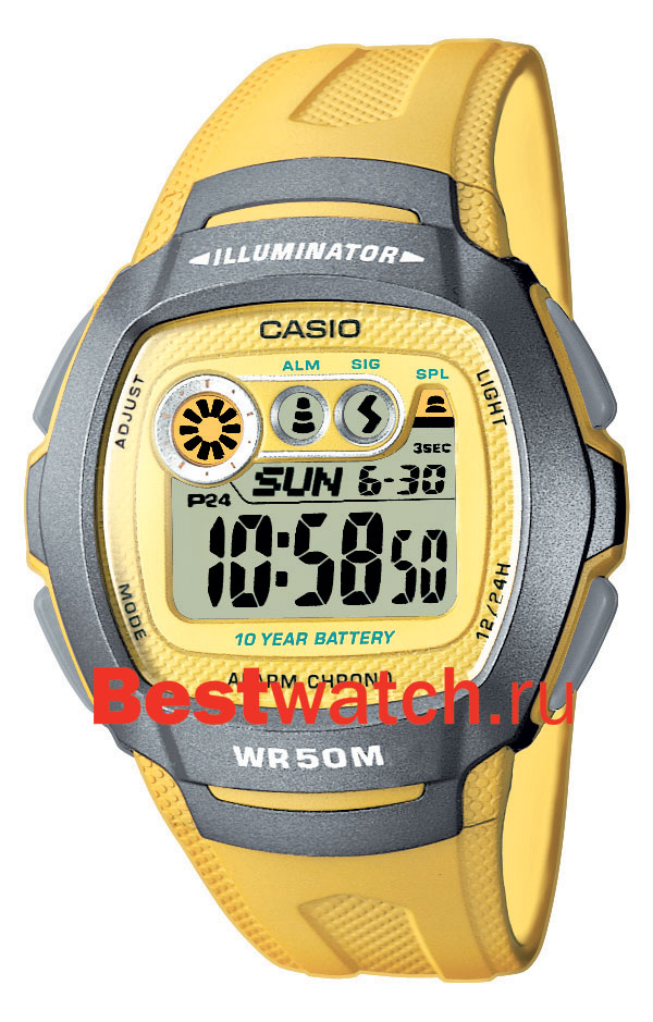 Часы Casio Digital W-210-9A