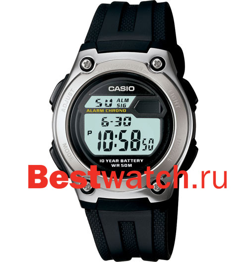 Часы Casio Digital W-211-1A
