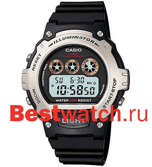 Часы Casio Digital W-214H-1A