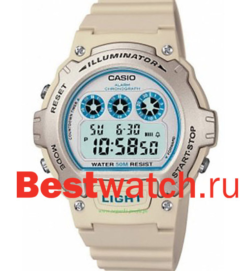 Часы Casio Digital W-214H-8A
