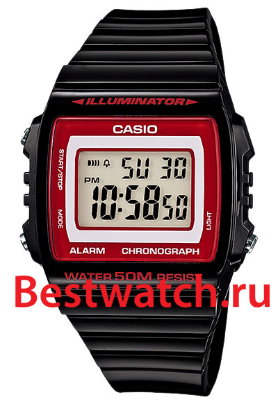 Часы Casio Digital W-215H-1A2