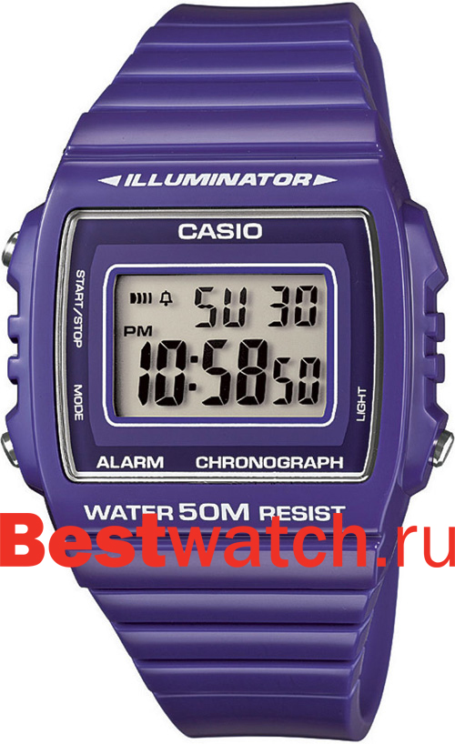Часы Casio Digital W-215H-6A
