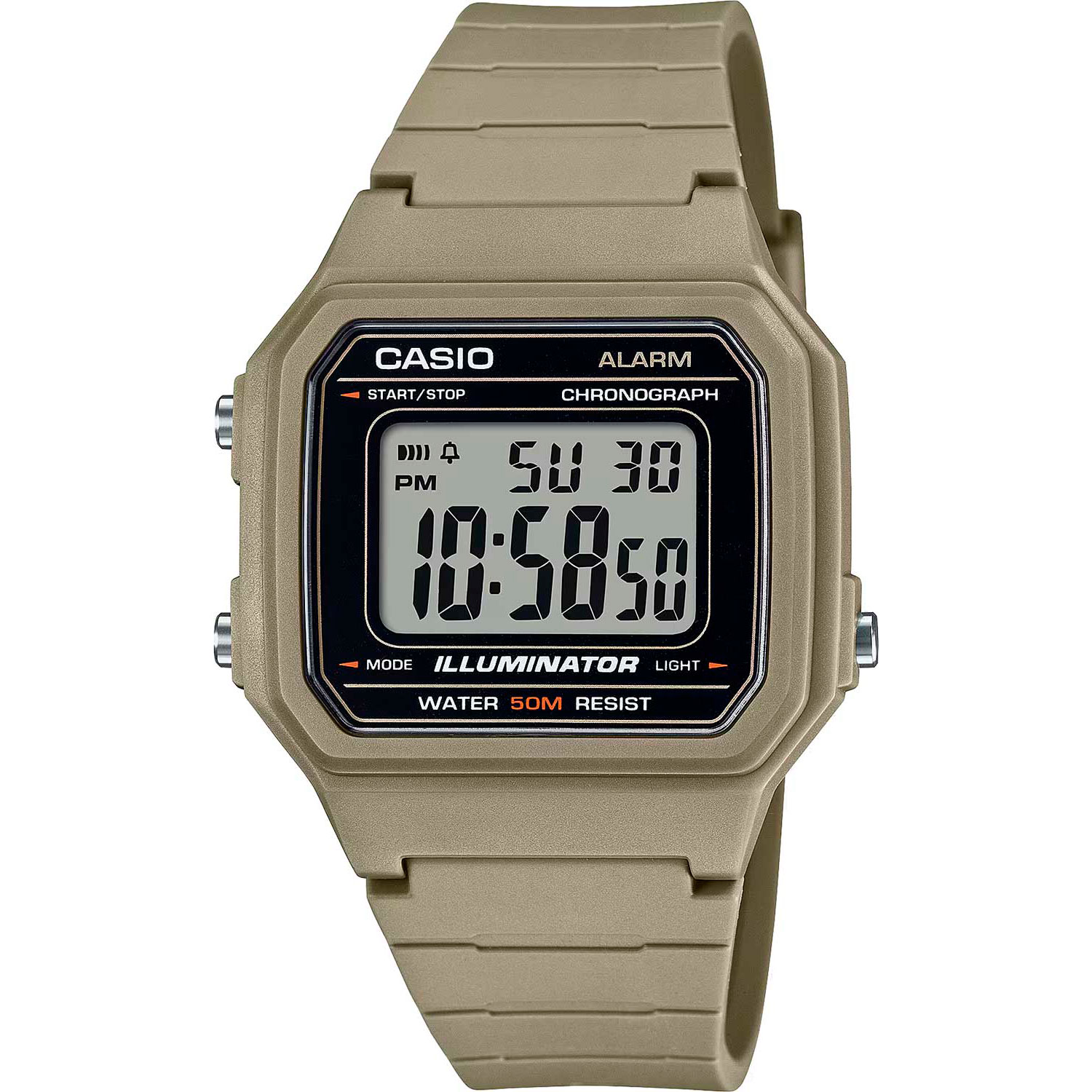 Часы Casio Digital W-217H-5A