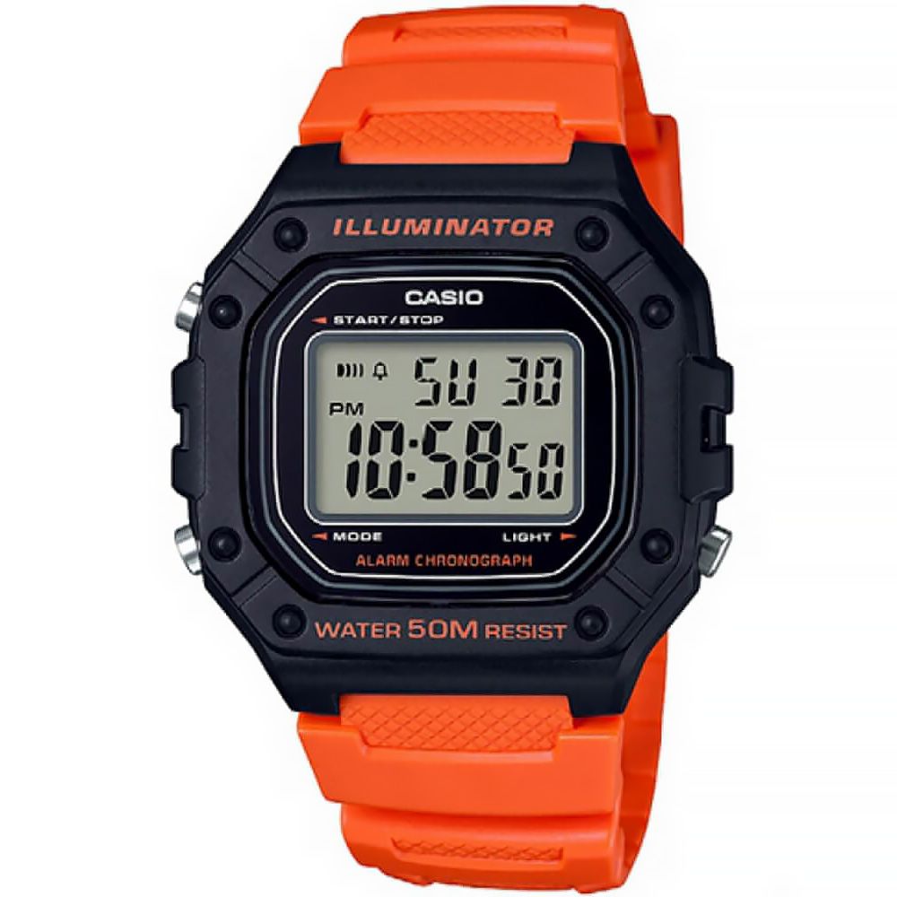 Часы Casio Digital W-218H-4B2