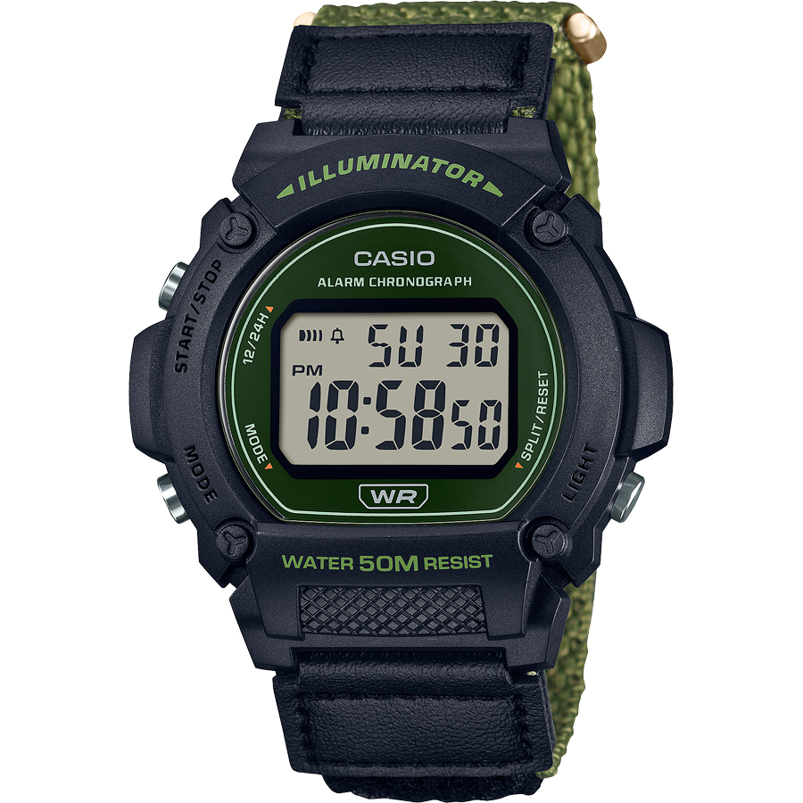 Часы Casio Digital W-219HB-3A