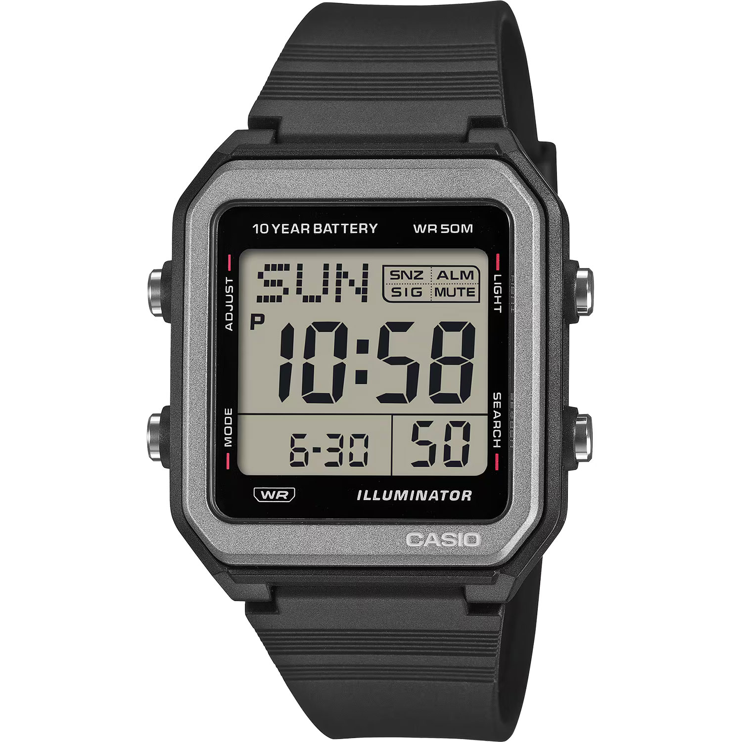 Часы Casio Digital W-221H-1A