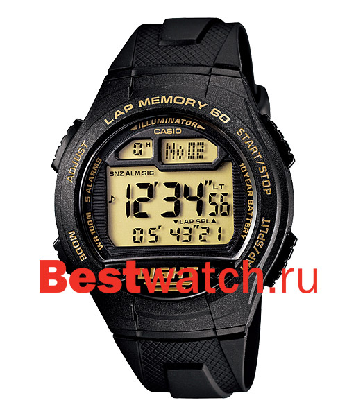 Часы Casio Digital W-734-9A