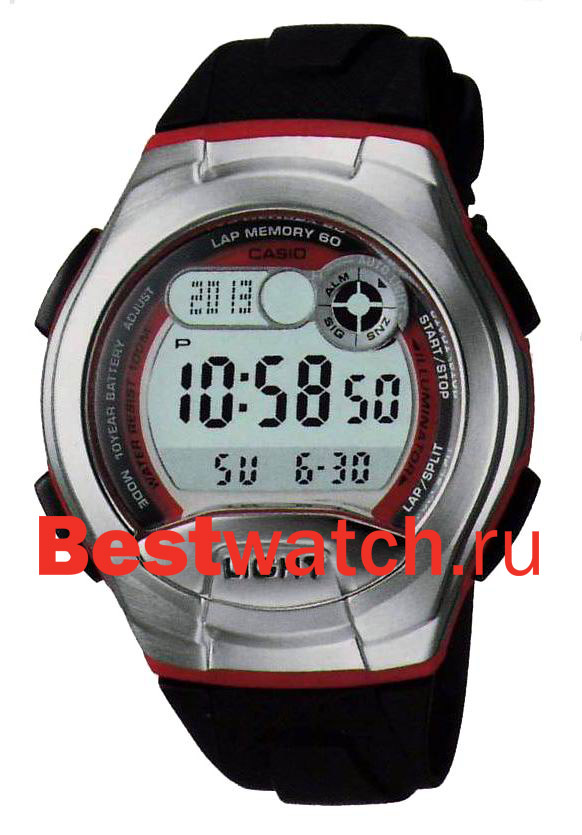 Часы Casio Digital W-752-4B