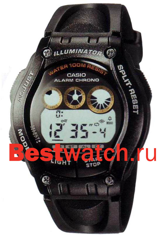Часы Casio Digital W-754H-1A