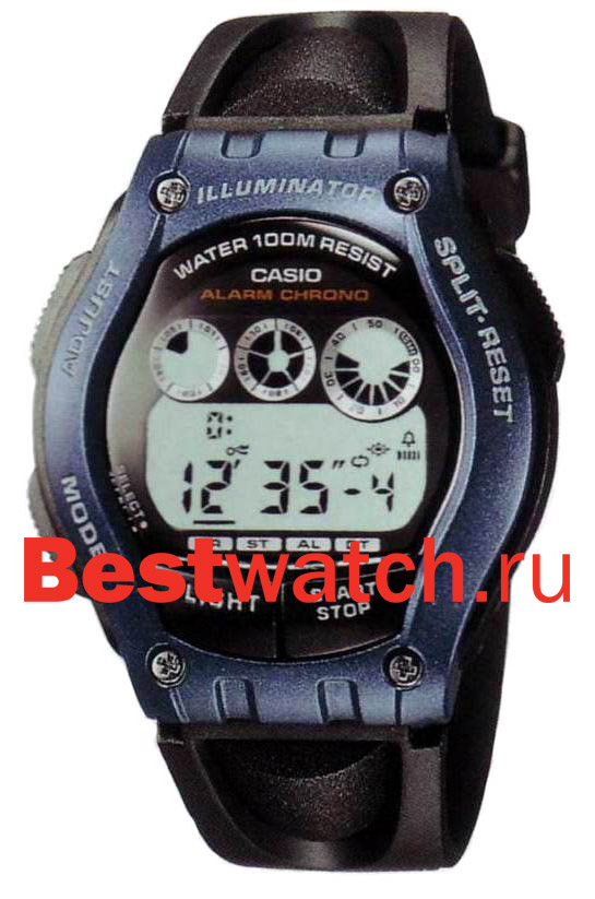 Часы Casio Digital W-754H-2A