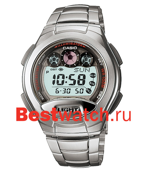 Часы Casio Digital W-755D-1A