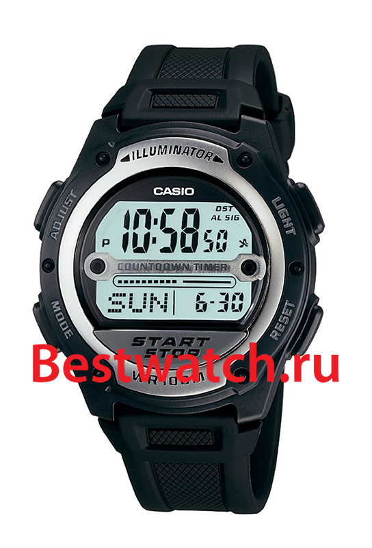 Часы Casio Digital W-756-1A