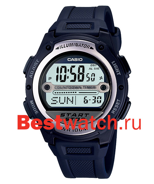 Часы Casio Digital W-756-2A