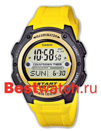 Часы Casio Digital W-756-9A
